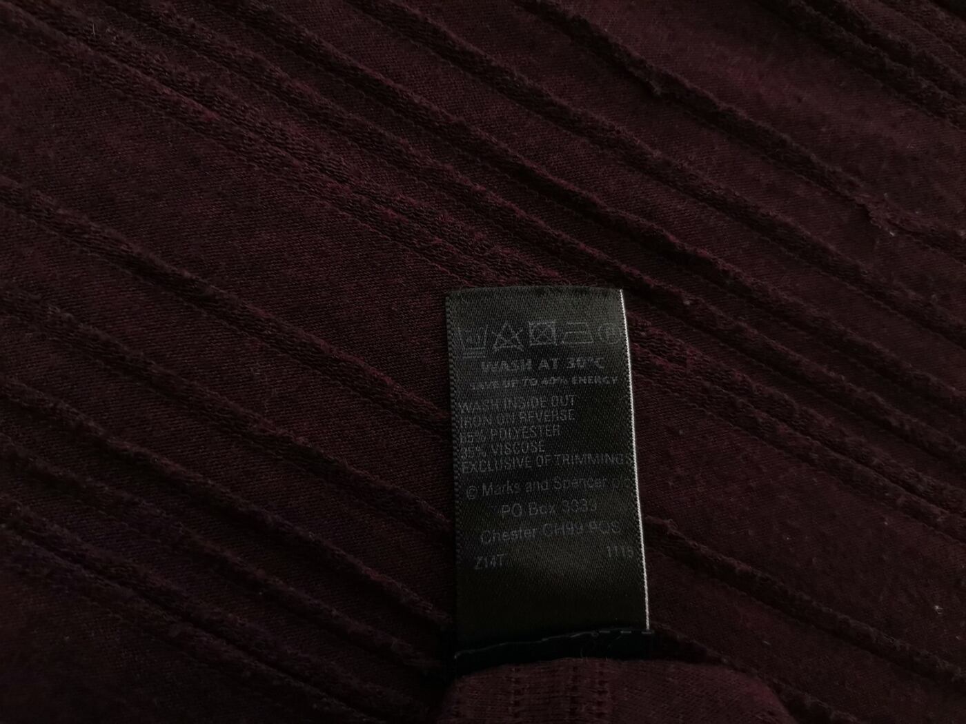 Rozmiar 14 (42) Kolor Purpurowy W łódkę Sukienka Sweterkowa Długi rękaw Do Kolan Rozmiar 14 (42) Kolor Purpurowy W łódkę Sukienka Sweterkowa Długi rękaw Do Kolan