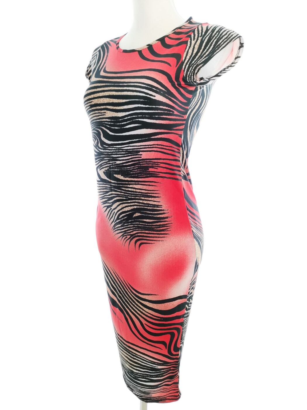 HEADGIRL Rozmiar 34/36 Kolor Czerwony Crew Neck Sukienka Bodycon Krótki rękaw Długa HEADGIRL Rozmiar 34/36 Kolor Czerwony Crew Neck Sukienka Bodycon Krótki rękaw Długa