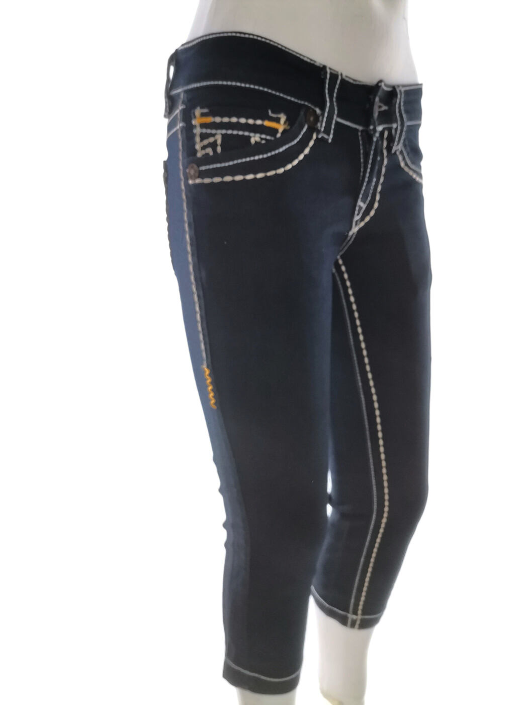 IMG_20220216_122146.jpg TRUE RELIGION Rozmiar 27 Kolor Granatowy Spodnie Jeansy Materiał Bawełna 100%