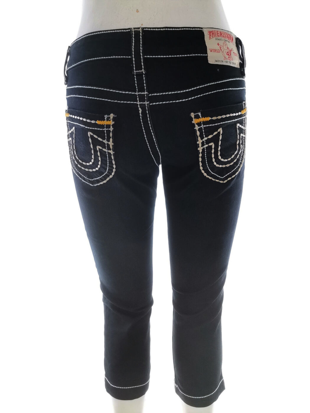 IMG_20220216_122156.jpg TRUE RELIGION Rozmiar 27 Kolor Granatowy Spodnie Jeansy Materiał Bawełna 100%