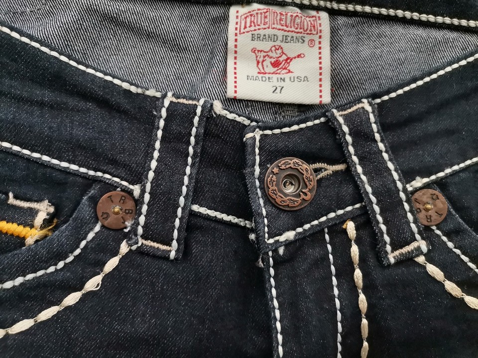 IMG_20220216_122231.jpg TRUE RELIGION Rozmiar 27 Kolor Granatowy Spodnie Jeansy Materiał Bawełna 100%