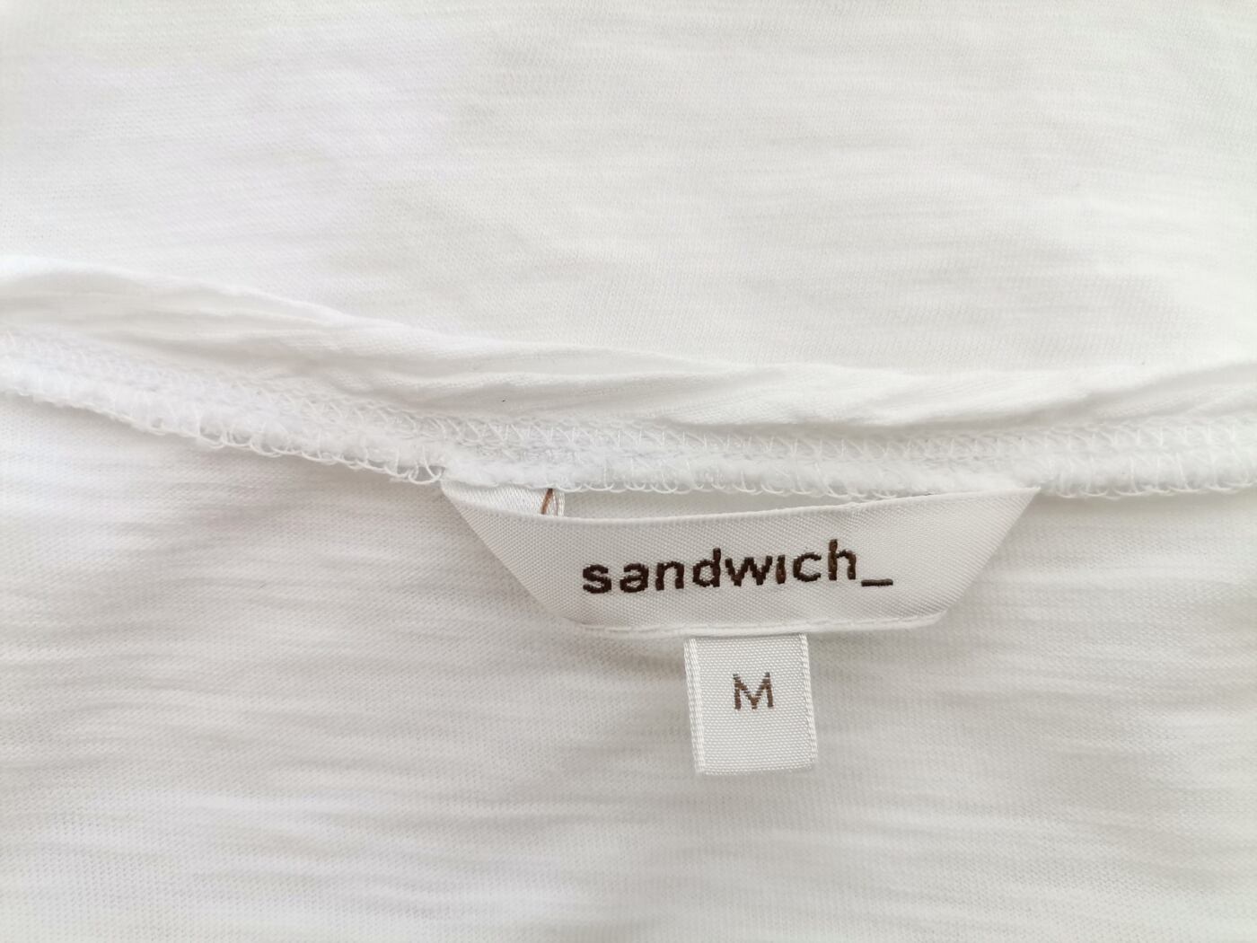 IMG_20220217_115817.jpg Sandwich Rozmiar M Głęboki Serek Bluzka Wiązana Rękaw 3/4 Materiał Bawełna 100%