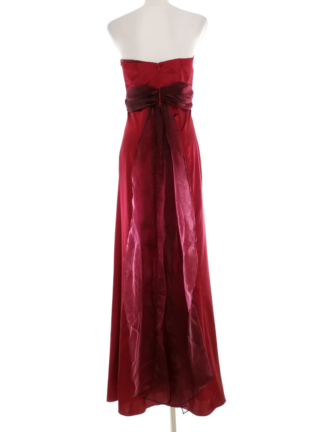 Vintage Rozmiar 34/36 Kolor Bordowy Odkryte Ramiona Suknia Balowa Sukienka Wieczorowa Bezrękawnik Długa Vintage Rozmiar 34/36 Kolor Bordowy Odkryte Ramiona Suknia Balowa Sukienka Wieczorowa Bezrękawnik Długa
