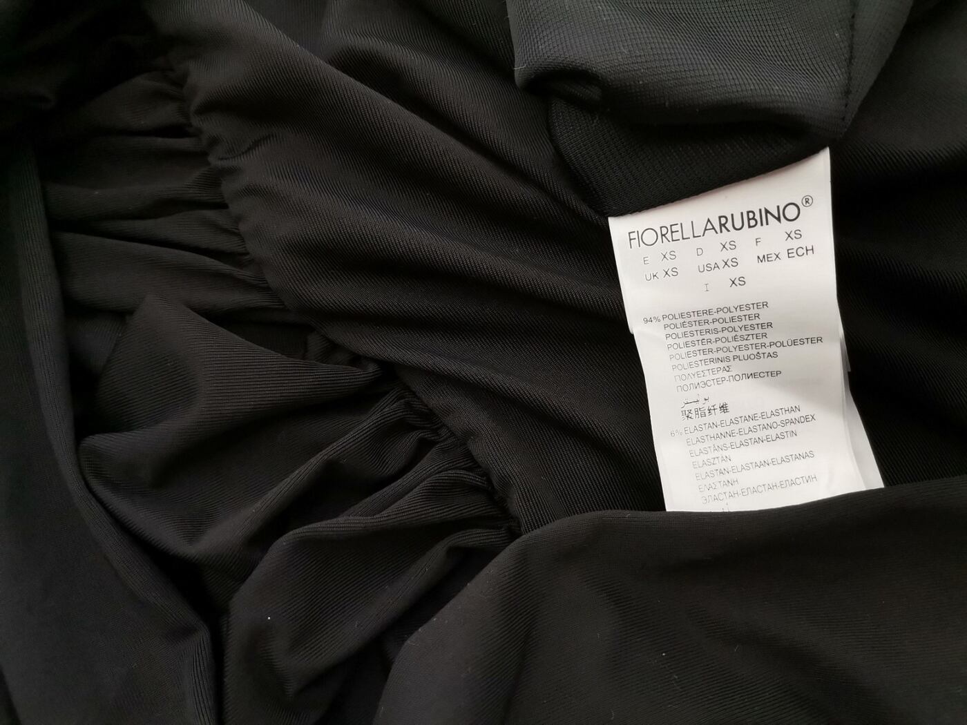 Fiorella Rubino Rozmiar XS Kolor Czarny Halter Suknia Balowa Sukienka Wieczorowa Bezrękawnik Długa Fiorella Rubino Rozmiar XS Kolor Czarny Halter Suknia Balowa Sukienka Wieczorowa Bezrękawnik Długa