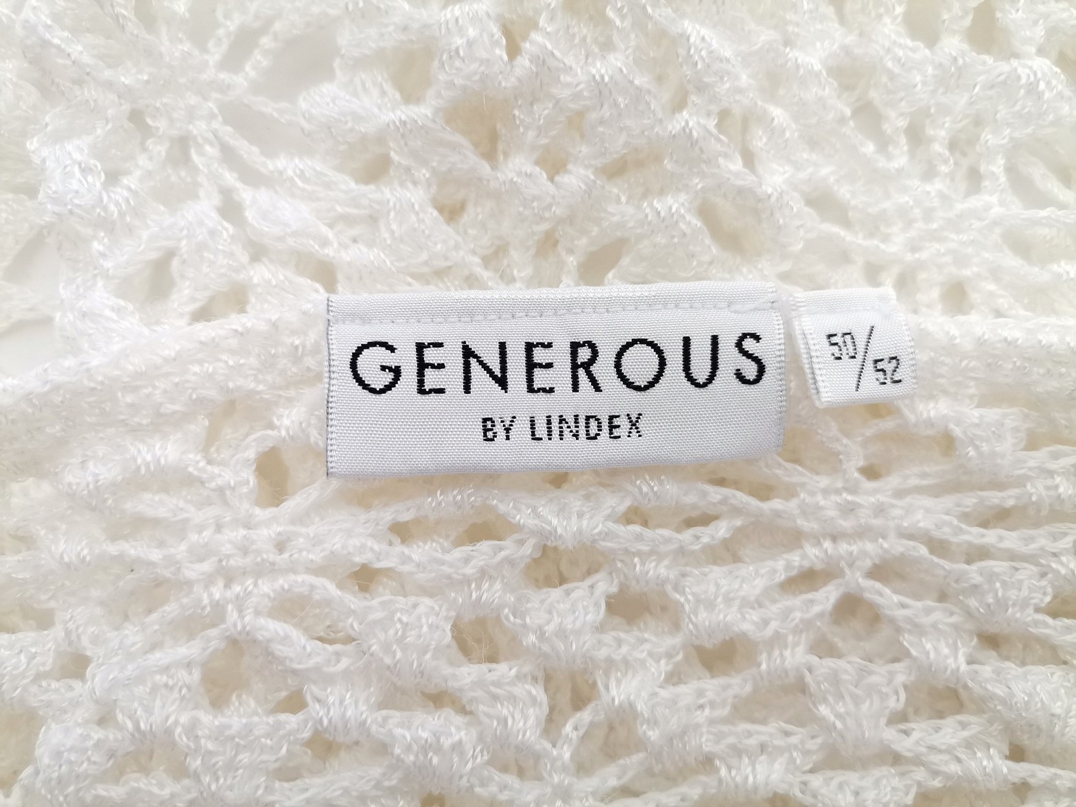 IMG_20220222_101749.jpg Generous by lindex Rozmiar 50/52 Kolor Biały W serek Długi Zapinany Kardigan Długi rękaw Materiał Ramie Otwarta dzianina