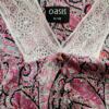 Oasis Rozmiar 12 (38) Kolor Różowy Kołnierz Bluzka Peplum Krótki rękaw Materiał Bawełna 100%