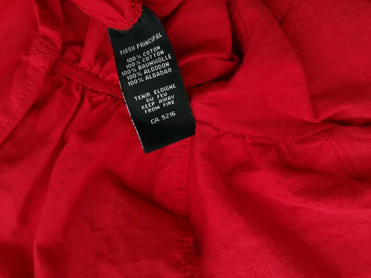 IMG_20220222_133851.jpg Les Robes Rozmiar M Kolor Czerwony W serek Kardigan Wiązany Długi rękaw Materiał Bawełna 100% Cienka dzianina