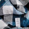 Topman Rozmiar M Kolor Niebieski Krata Kołnierz Męska Koszula Casual Długi rękaw Materiał Bawełna 100%