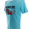 NAPAPIJRI Rozmiar L Kolor Niebieski Męski T-Shirt Krótki rękaw Materiał Bawełna 100%
