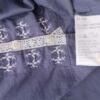 Rozmiar 38 Kolor Szary Split Crew Neck Bluzka Krótki rękaw Materiał Bawełna 100%