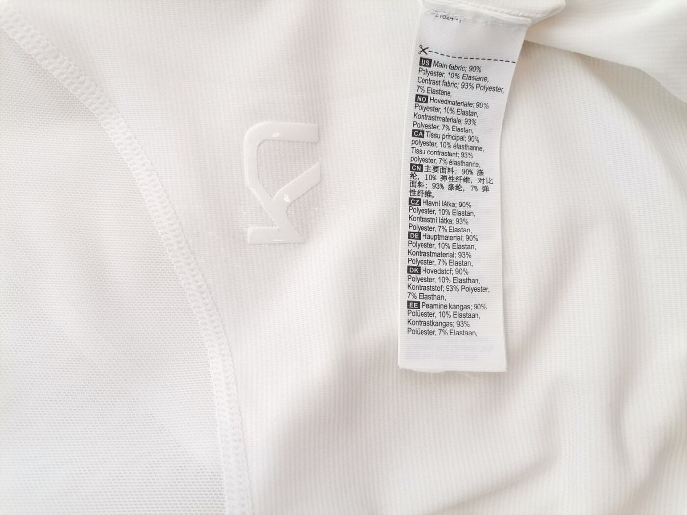 IMG_20220224_141606.jpg Kari Traa Rozmiar XL Kolor Biały Okrągły dekolt T-Shirt Krótki rękaw