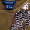 Lindex Rozmiar S Kolor Khaki Okrągły dekolt Bluzka Bezrękawnik