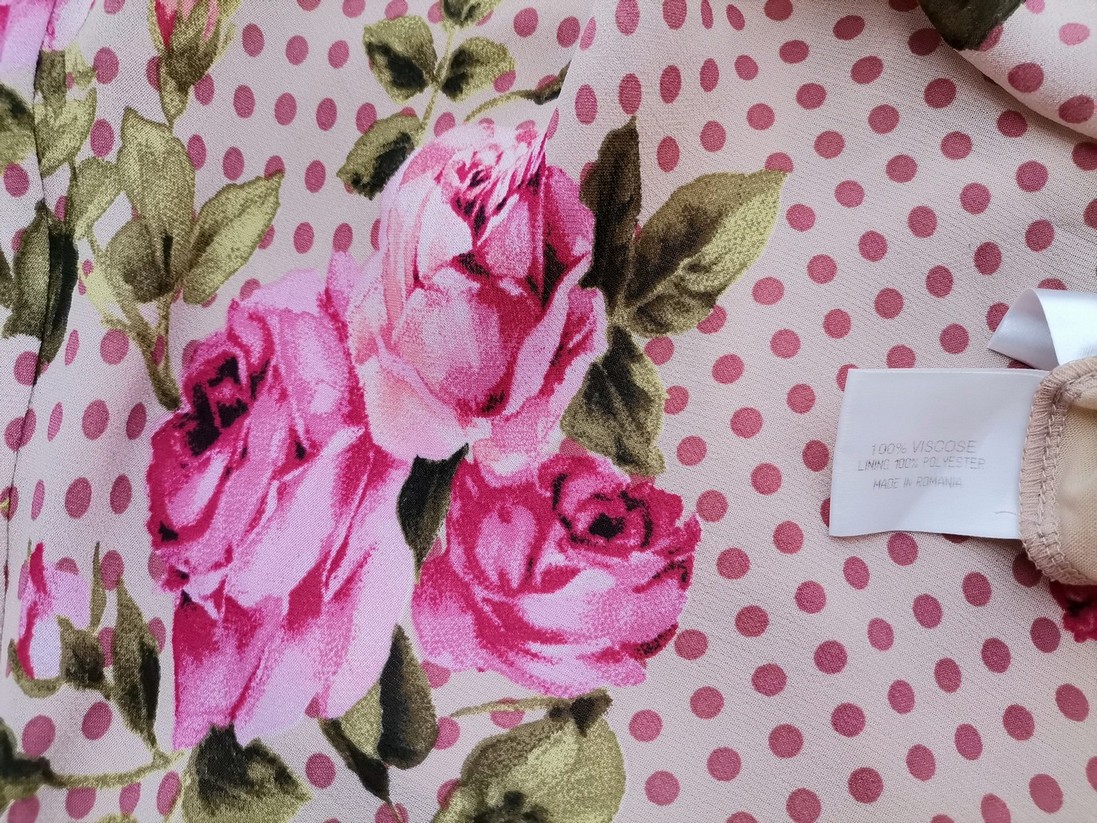 awear Rozmiar 16 (44) Kolor Beżowy Grochy Halter Sukienka Maxi Bezrękawnik Długa Materiał Wiskoza 100% awear Rozmiar 16 (44) Kolor Beżowy Grochy Halter Sukienka Maxi Bezrękawnik Długa Materiał Wiskoza 100%