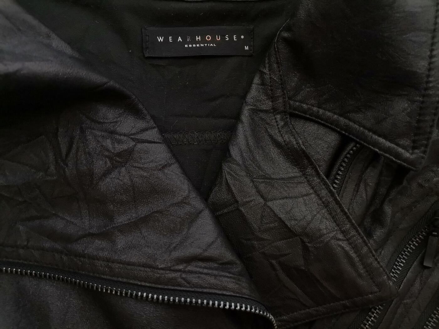 Wearhouse Rozmiar M Kolor Czarny Kołnierz Sukienka Marynarka Bezrękawnik Do Kolan Wearhouse Rozmiar M Kolor Czarny Kołnierz Sukienka Marynarka Bezrękawnik Do Kolan