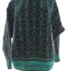 Vintage Rozmiar 46/48 Kolor Czarny W łódkę Sweter Długi rękaw Cienka dzianina
