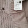 Vintage 157 Rozmiar M Kolor Szary Okrągły dekolt Bluzka Popover Guziki Długi rękaw Materiał Bawełna 100%
