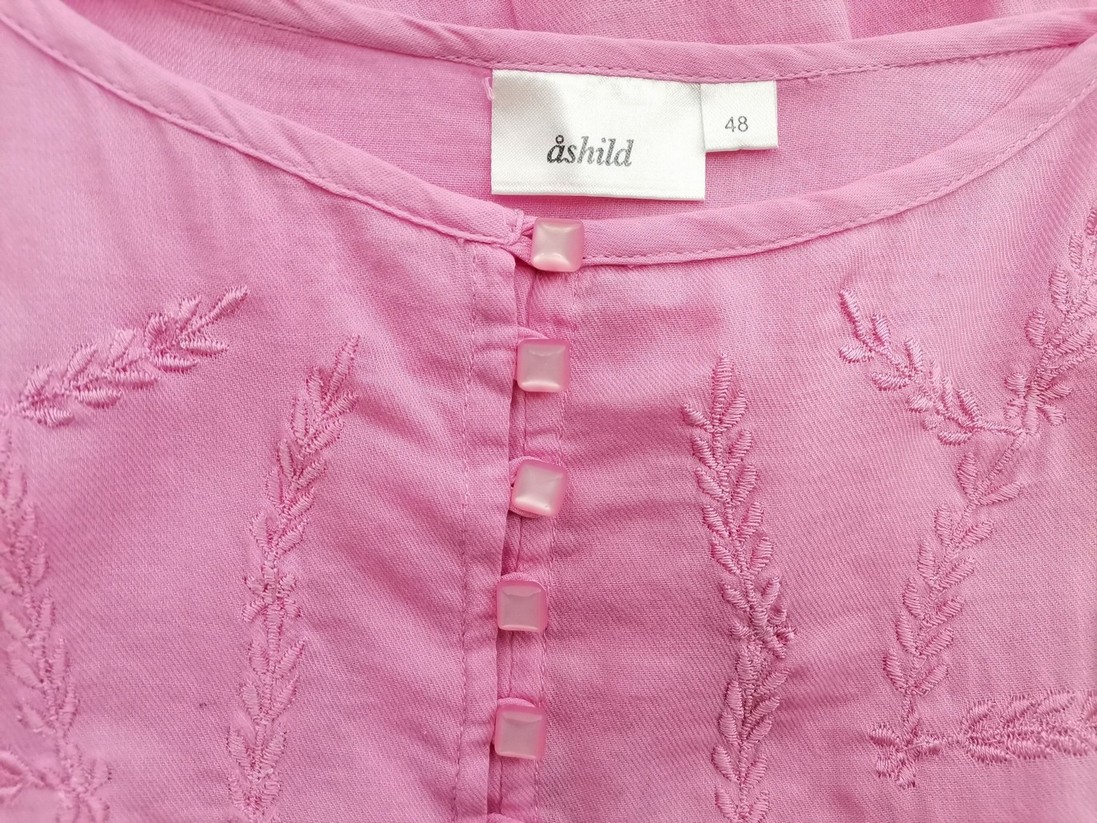 Ashild Rozmiar 48 Kolor Różowy W łódkę Tunika Popover Bluzka Rękaw 3/4 Materiał Bawełna 100% Ashild Rozmiar 48 Kolor Różowy W łódkę Tunika Popover Bluzka Rękaw 3/4 Materiał Bawełna 100%