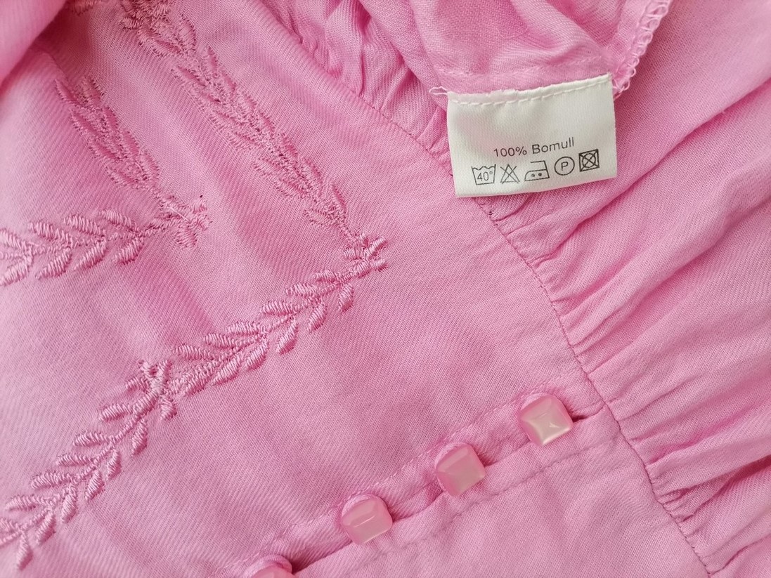 Ashild Rozmiar 48 Kolor Różowy W łódkę Tunika Popover Bluzka Rękaw 3/4 Materiał Bawełna 100% Ashild Rozmiar 48 Kolor Różowy W łódkę Tunika Popover Bluzka Rękaw 3/4 Materiał Bawełna 100%