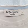Yves Saint Laurent Rozmiar L Kolor Biały Pasy Męski T-Shirt Krótki rękaw Materiał Bawełna 100%
