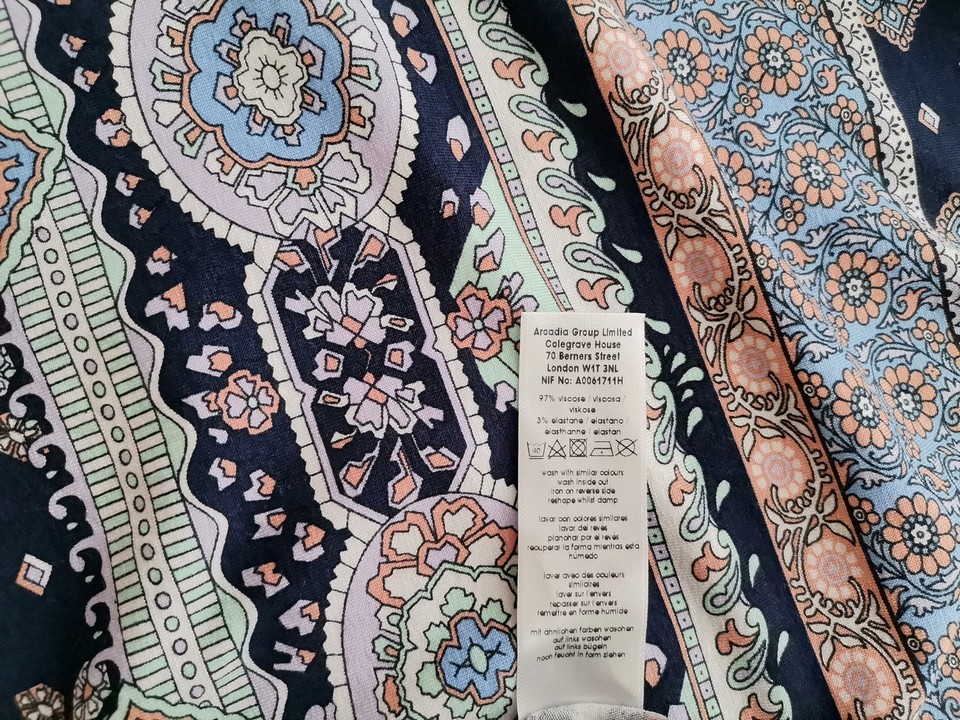 Vintage Rozmiar 30/32 (58/60) Kolor Granatowy Dekolt U Sukienka Prostokątna Rękaw 3/4 Do Kolan Materiał Wiskoza Vintage Rozmiar 30/32 (58/60) Kolor Granatowy Dekolt U Sukienka Prostokątna Rękaw 3/4 Do Kolan Materiał Wiskoza