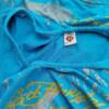 Ed hardy Rozmiar XXL (38/40) Kolor Niebieski Okrągły dekolt Sukienka Prostokątna Bezrękawnik Do Kolan Materiał Bawełna 100%