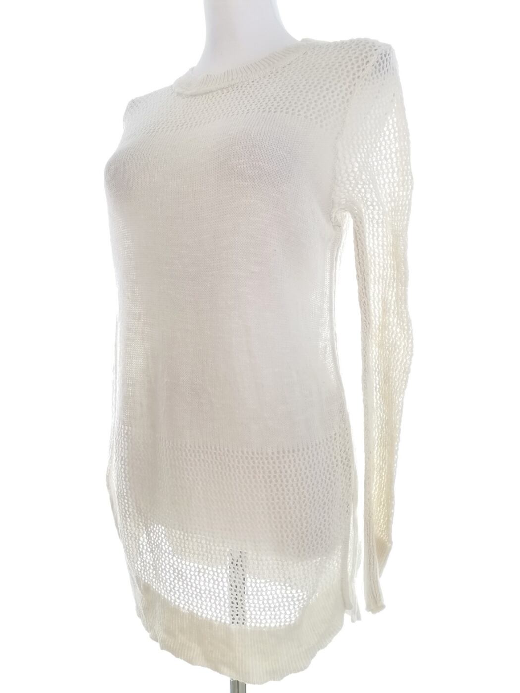 Banana Republic Rozmiar M Kolor Kremowy Crew Neck Tunika Bluzka Długi rękaw Banana Republic Rozmiar M Kolor Kremowy Crew Neck Tunika Bluzka Długi rękaw
