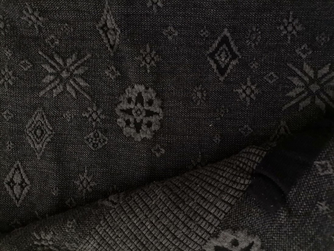 PERUZZI ITALY Rozmiar 36 Kolor Szary Crew Neck Sukienka Sweterkowa Krótki rękaw Midi Materiał Akryl PERUZZI ITALY Rozmiar 36 Kolor Szary Crew Neck Sukienka Sweterkowa Krótki rękaw Midi Materiał Akryl