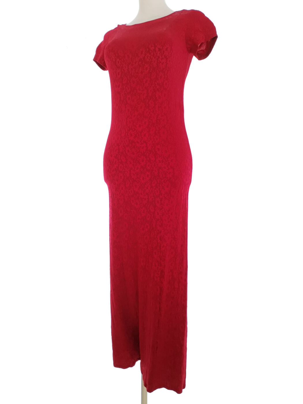 Laura ashley Rozmiar 8 (34) Kolor Czerwony Okrągły dekolt Sukienka Maxi Krótki rękaw Długa Laura ashley Rozmiar 8 (34) Kolor Czerwony Okrągły dekolt Sukienka Maxi Krótki rękaw Długa