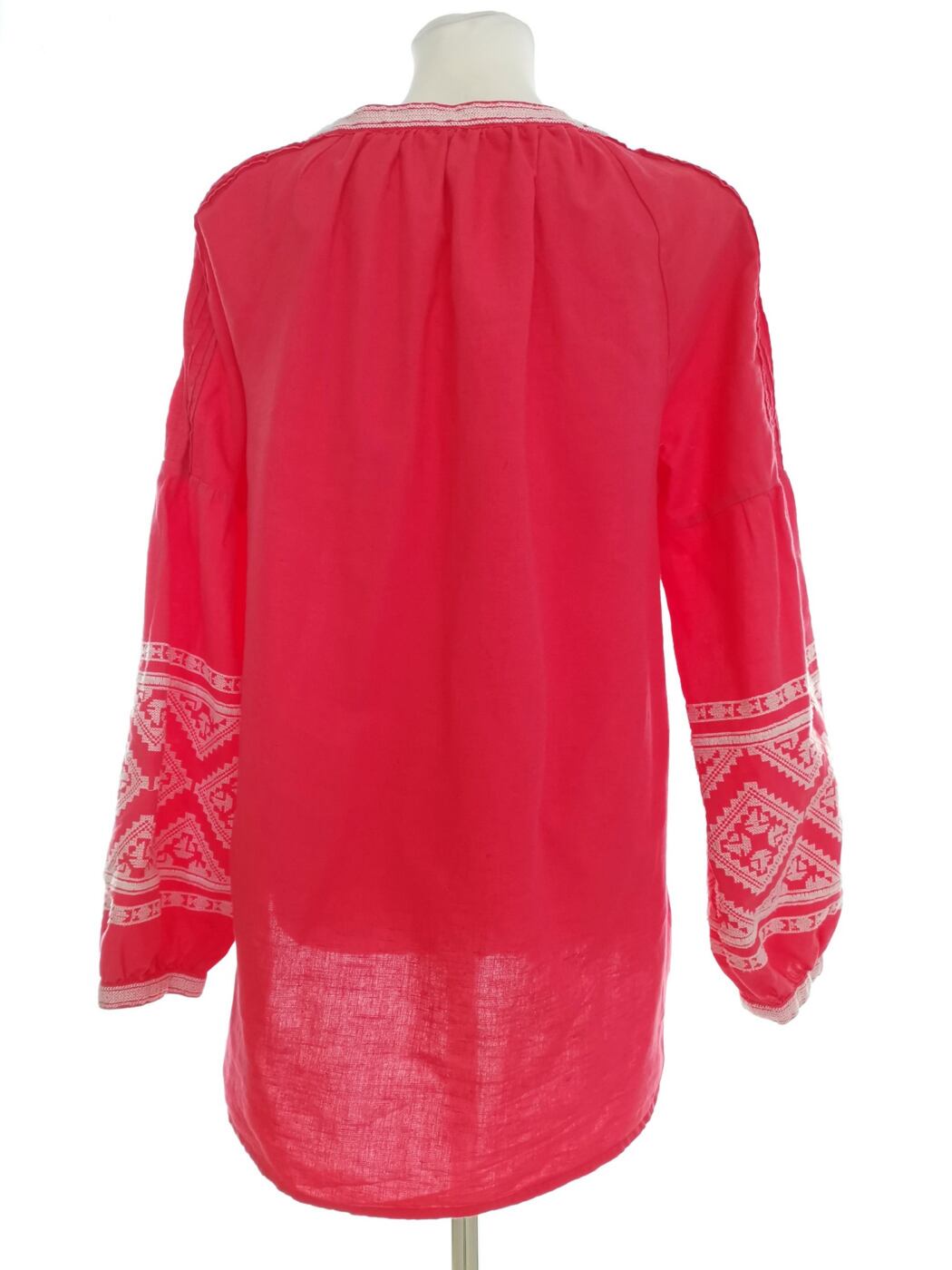 IMG_20220316_102549.jpg Joules Rozmiar 14 (42) Kolor Różowy Split Crew Neck Bluzka Długi rękaw Materiał Bawełna 100%