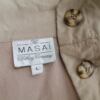 The Masai Rozmiar L Kolor Szary Płaszcz Długi rękaw Materiał Bawełna