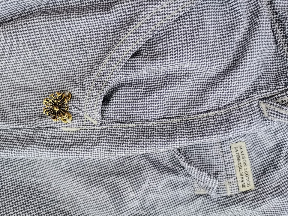 IMG_20220318_142537.jpg Maison scotch Rozmiar 2 (38) Kolor Niebieski Spodnie Casual Materiał Bawełna