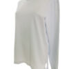 Farhi Rozmiar M Kolor Niebieski Crew Neck Bluzka Długi rękaw Materiał Bawełna