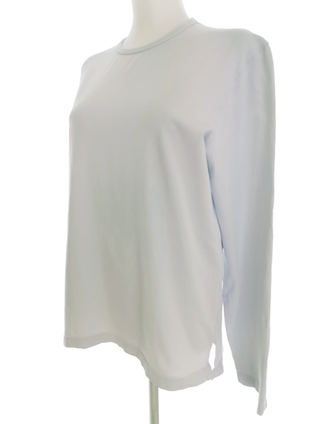 IMG_20220321_135738.jpg Farhi Rozmiar M Kolor Niebieski Crew Neck Bluzka Długi rękaw Materiał Bawełna