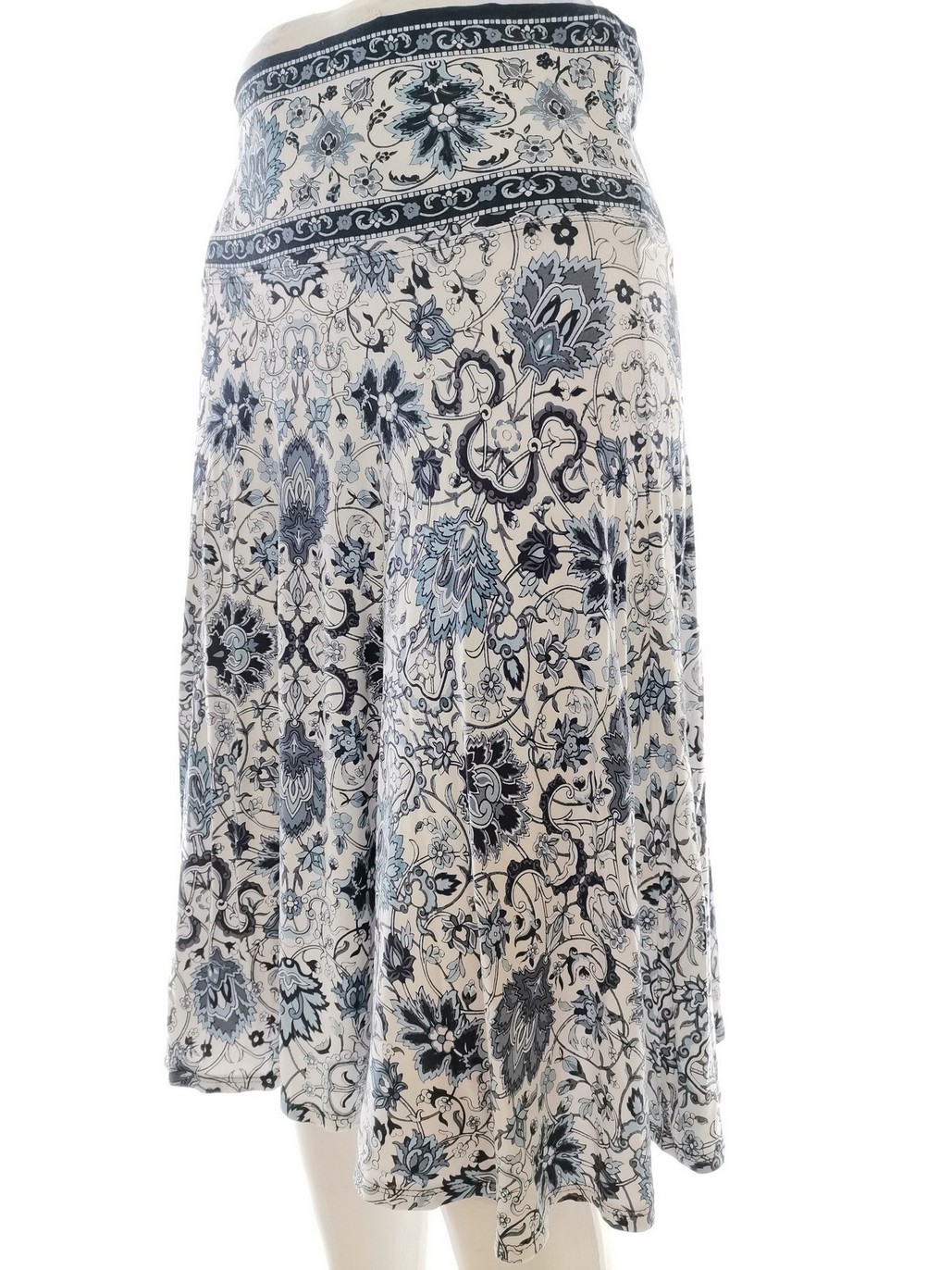 IMG_20220322_130343.jpg Max Studio Rozmiar XS Kolor Granatowy Spodnie Casual Materiał Rayon