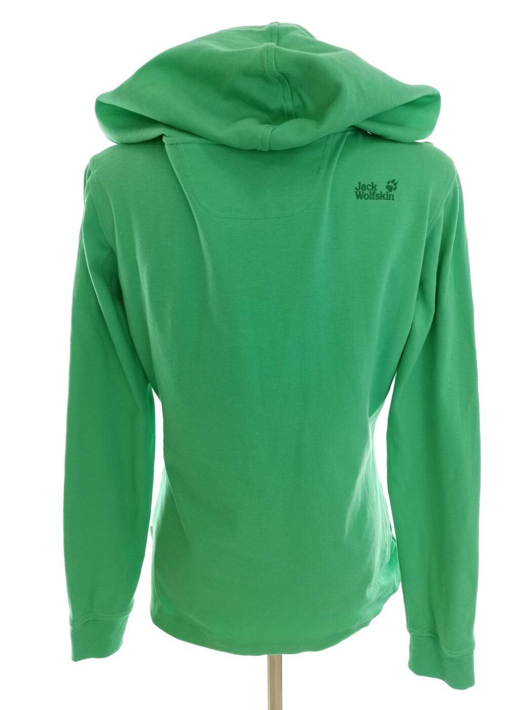 IMG_20220323_121329.jpg Jack Wolfskin Rozmiar M Kolor Zielony W serek Bluzka Długi rękaw Materiał Organiczna Bawełna 100%