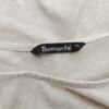 BONMARCHE Rozmiar 14 (42) Kolor Szary Okrągły dekolt Bluzka Rękaw 3/4