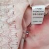 Cream Rozmiar 34 Kolor Kremowy Split Crew Neck Bluzka Rękaw 3/4