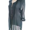 Monsoon Rozmiar 16 (44) Kolor Turkusowy Split Crew Neck Tunika Bluzka Rękaw 3/4 Materiał Wiskoza 100%