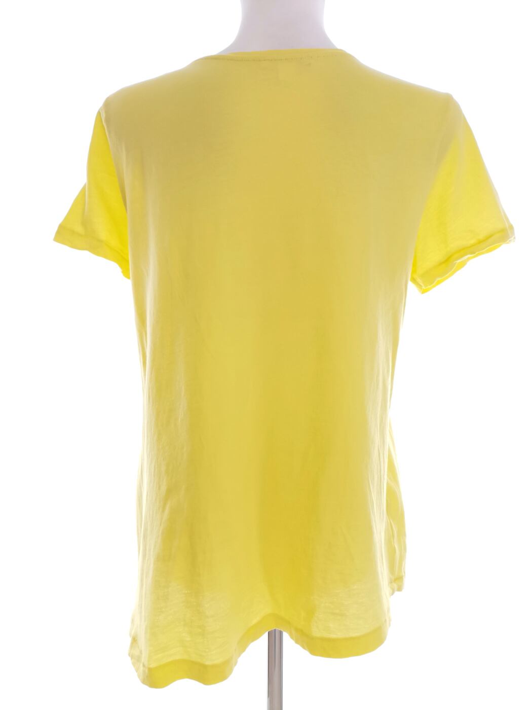 IMG_20220404_090932.jpg COS Rozmiar S Kolor Żółty Okrągły dekolt T-Shirt Krótki rękaw Materiał Bawełna 100%