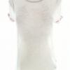 All SAINTS Rozmiar XS Kolor Kremowy Crew Neck Bluzka Krótki rękaw Materiał Bawełna