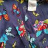 Lindy Bop Vintage Rozmiar 12 (38) Kolor Fioletowy W łódkę Sukienka Sheath Rękaw 3/4 Do Kolan Materiał Bawełna