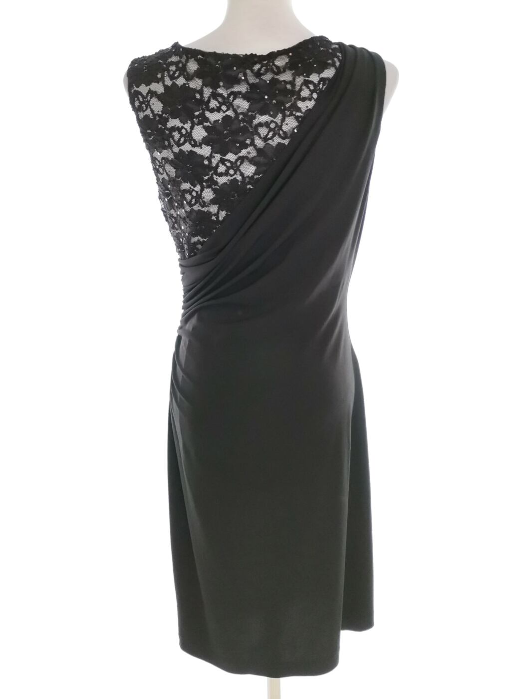 Connected Apparel Rozmiar 8 (36) Kolor Czarny Okrągły dekolt Suknia Balowa Sukienka Wieczorowa Bezrękawnik Do Kolan Connected Apparel Rozmiar 8 (36) Kolor Czarny Okrągły dekolt Suknia Balowa Sukienka Wieczorowa Bezrękawnik Do Kolan