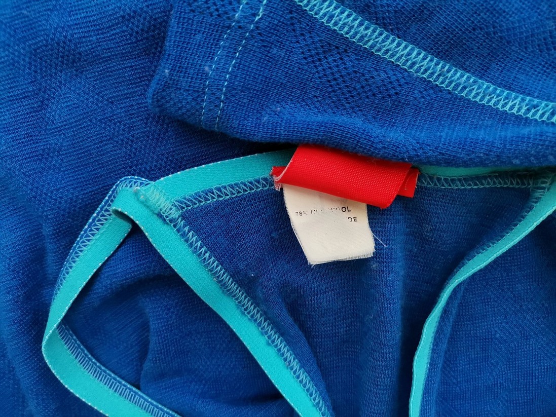 Kari Traa Rozmiar S Kolor Niebieski Dekolt U Tunika Bluzka Bezrękawnik Materiał Wełna Kari Traa Rozmiar S Kolor Niebieski Dekolt U Tunika Bluzka Bezrękawnik Materiał Wełna