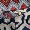 River island Rozmiar 10 (36) Kolor Granatowy Okrągły dekolt Bluzka Krótki rękaw
