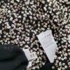 River island Rozmiar 10 (36) Kolor Czarny W serek Bluzka Krótki rękaw