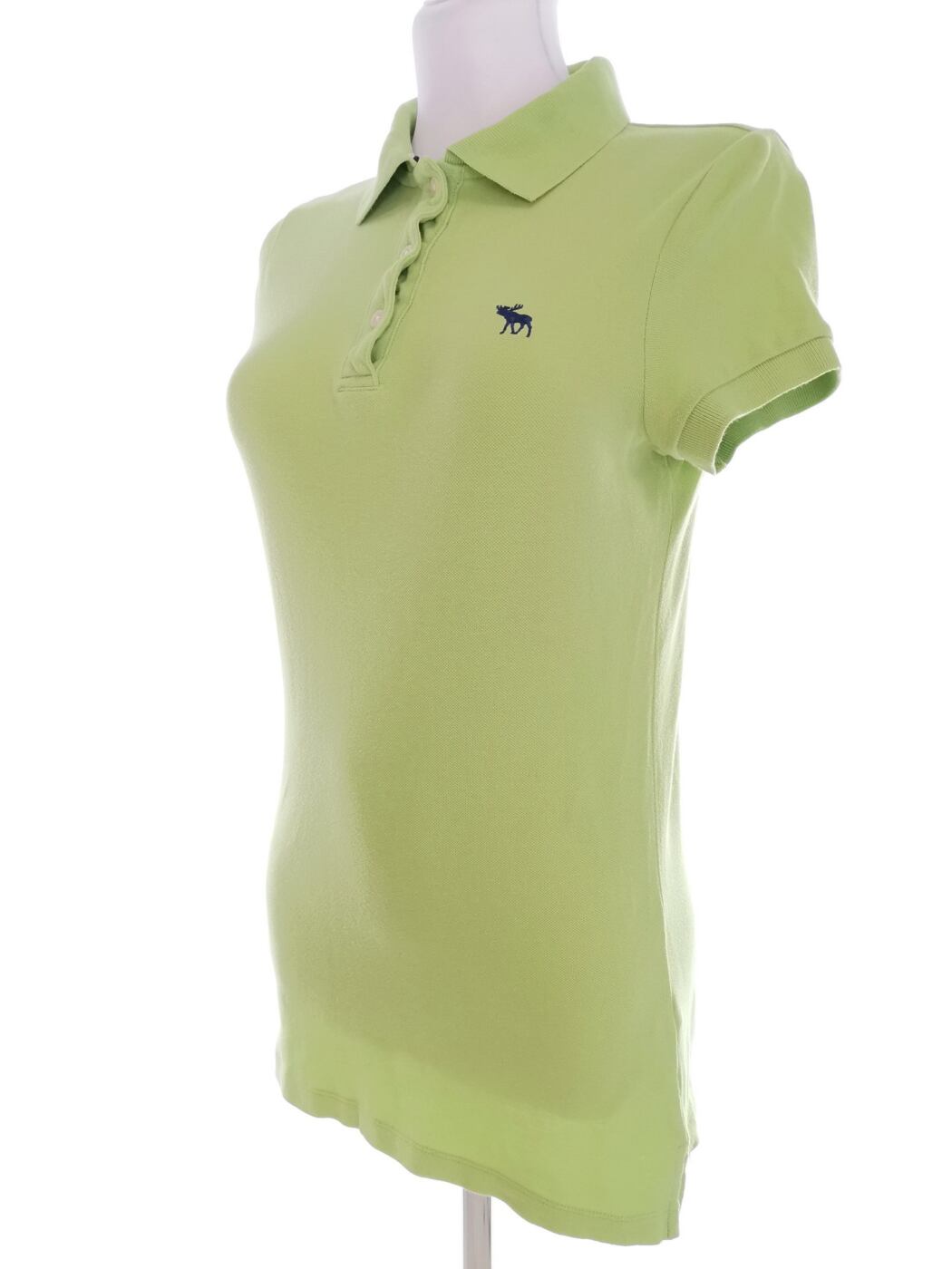 IMG_20220414_132007.jpg ABERCROMBIE & FITCH Rozmiar M Kolor Zielony Kołnierz Koszulka Polo Krótki rękaw Materiał Bawełna