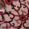River island Rozmiar 10 (36) Kolor Pudrowy Róż Crew Neck Bluzka Rękaw 3/4