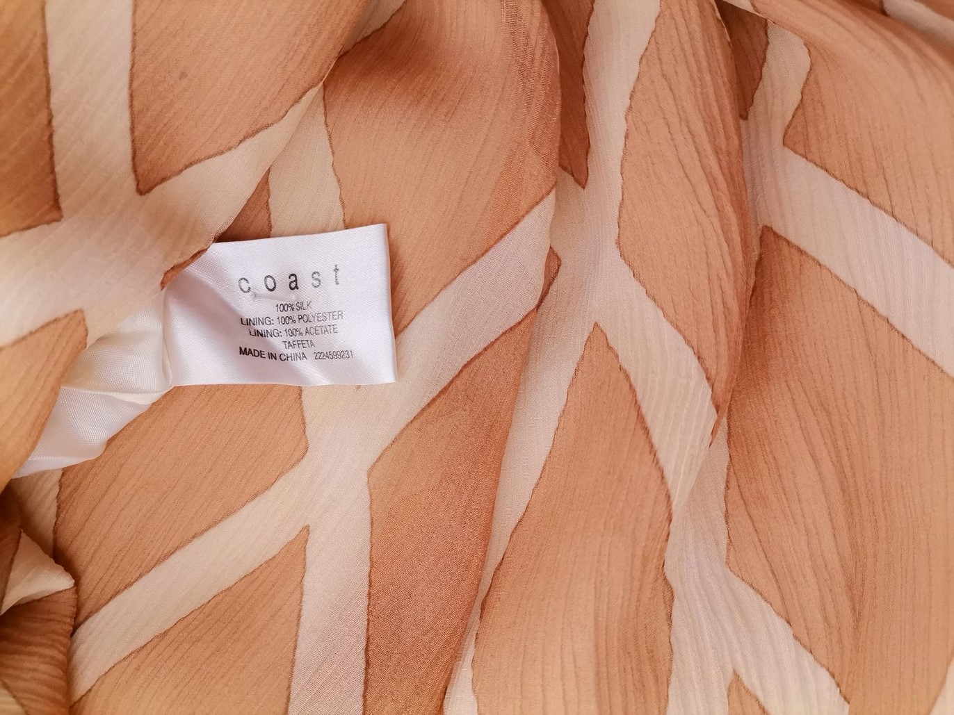 Coast Rozmiar 8 (36) Kolor Beżowy Halter Sukienka Letnia Bezrękawnik Midi Materiał Jedwab 100% Coast Rozmiar 8 (36) Kolor Beżowy Halter Sukienka Letnia Bezrękawnik Midi Materiał Jedwab 100%