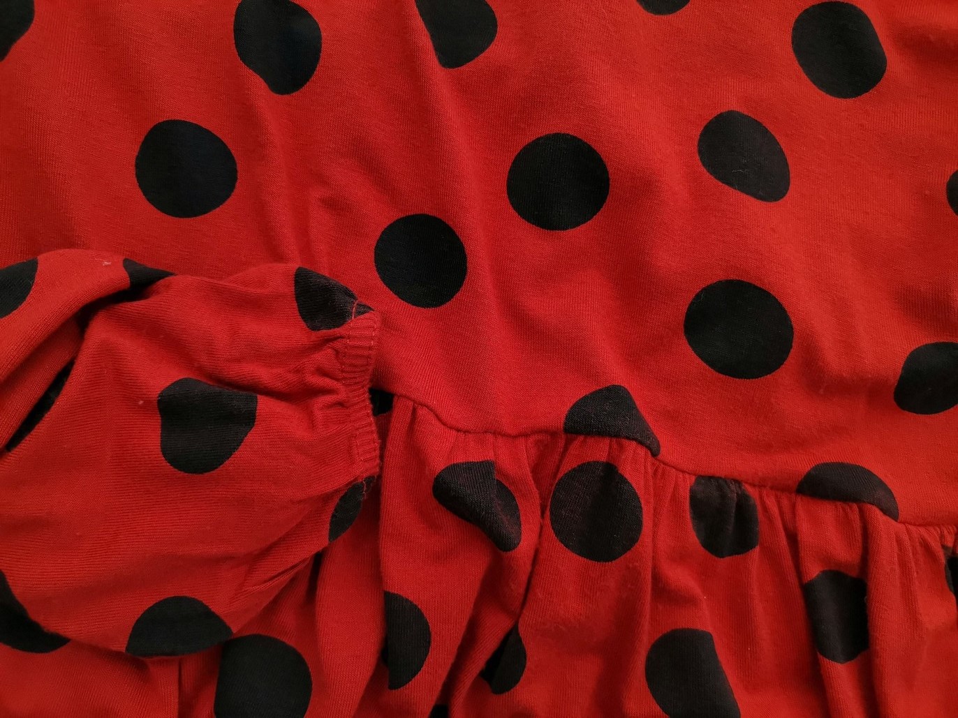 Boohoo Rozmiar 12 (40) Kolor Pomarańczowy Grochy W serek Sukienka Sheath Długi rękaw Do Kolan Boohoo Rozmiar 12 (40) Kolor Pomarańczowy Grochy W serek Sukienka Sheath Długi rękaw Do Kolan