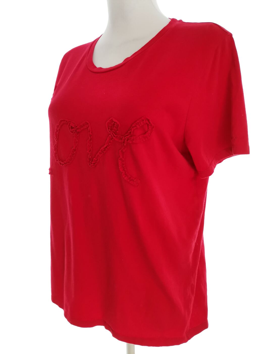 IMG_20220421_134219.jpg InWear Rozmiar M Kolor Czerwony Crew Neck T-Shirt Krótki rękaw